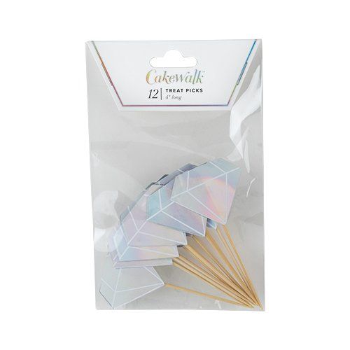 Iridescent Diamond Gemstone Toppers (12 pk)