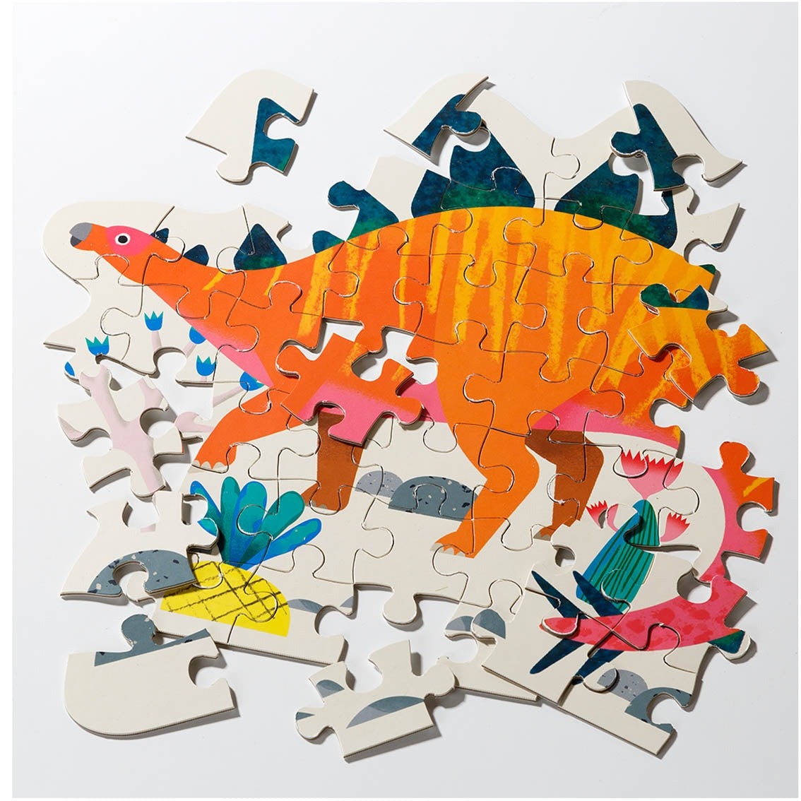 Party Dinosaur Shaped Puzzles