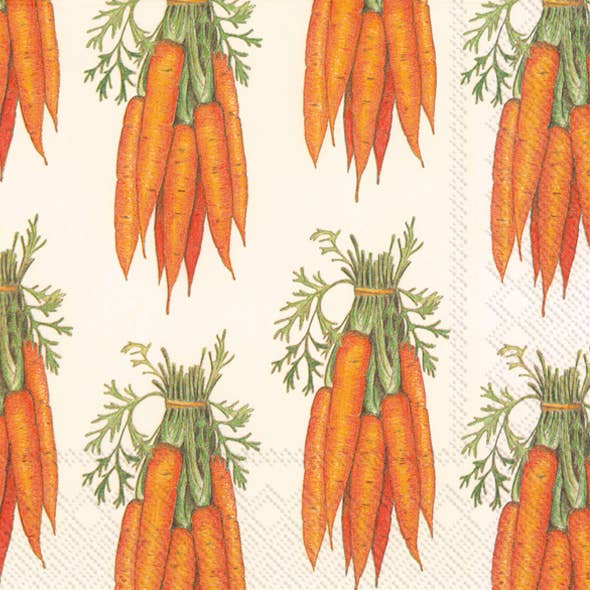 Carrot Paper Lunch Napkins (20 pk)