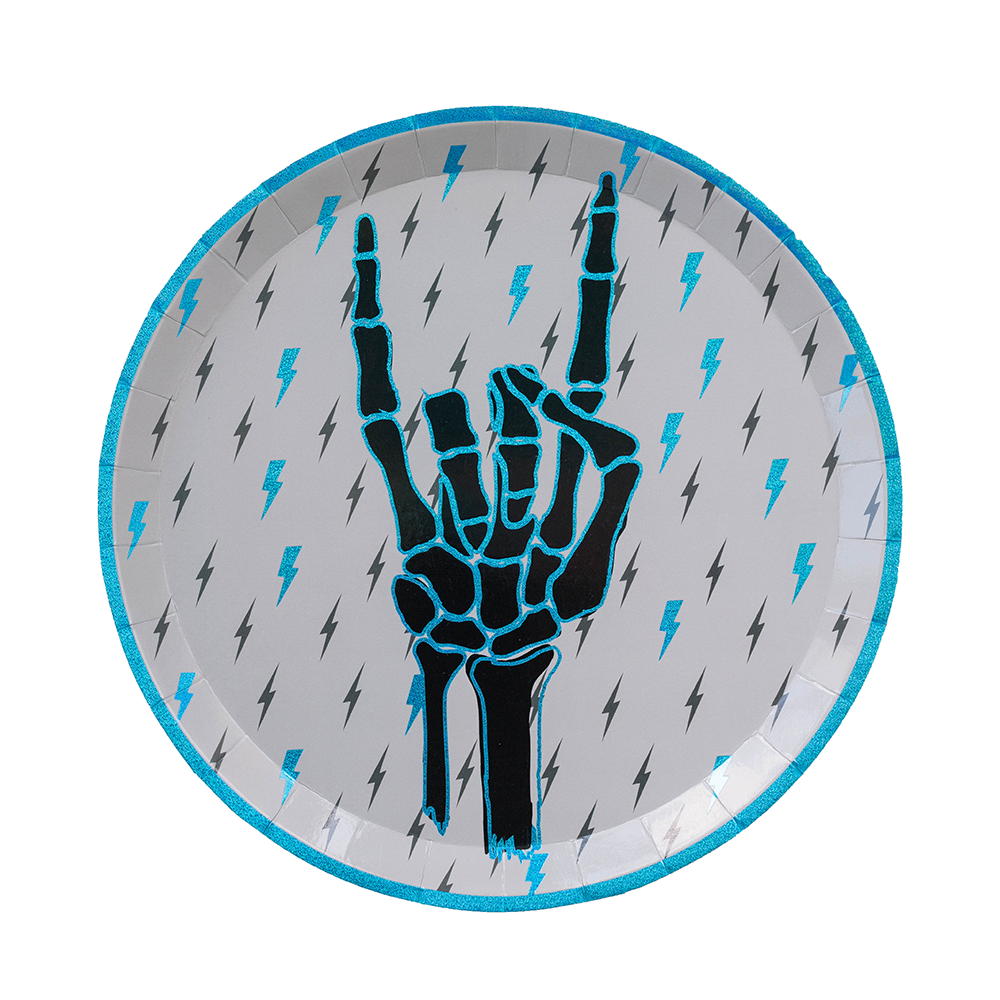 Skeleton Hand Dinner Plates (8 pk)