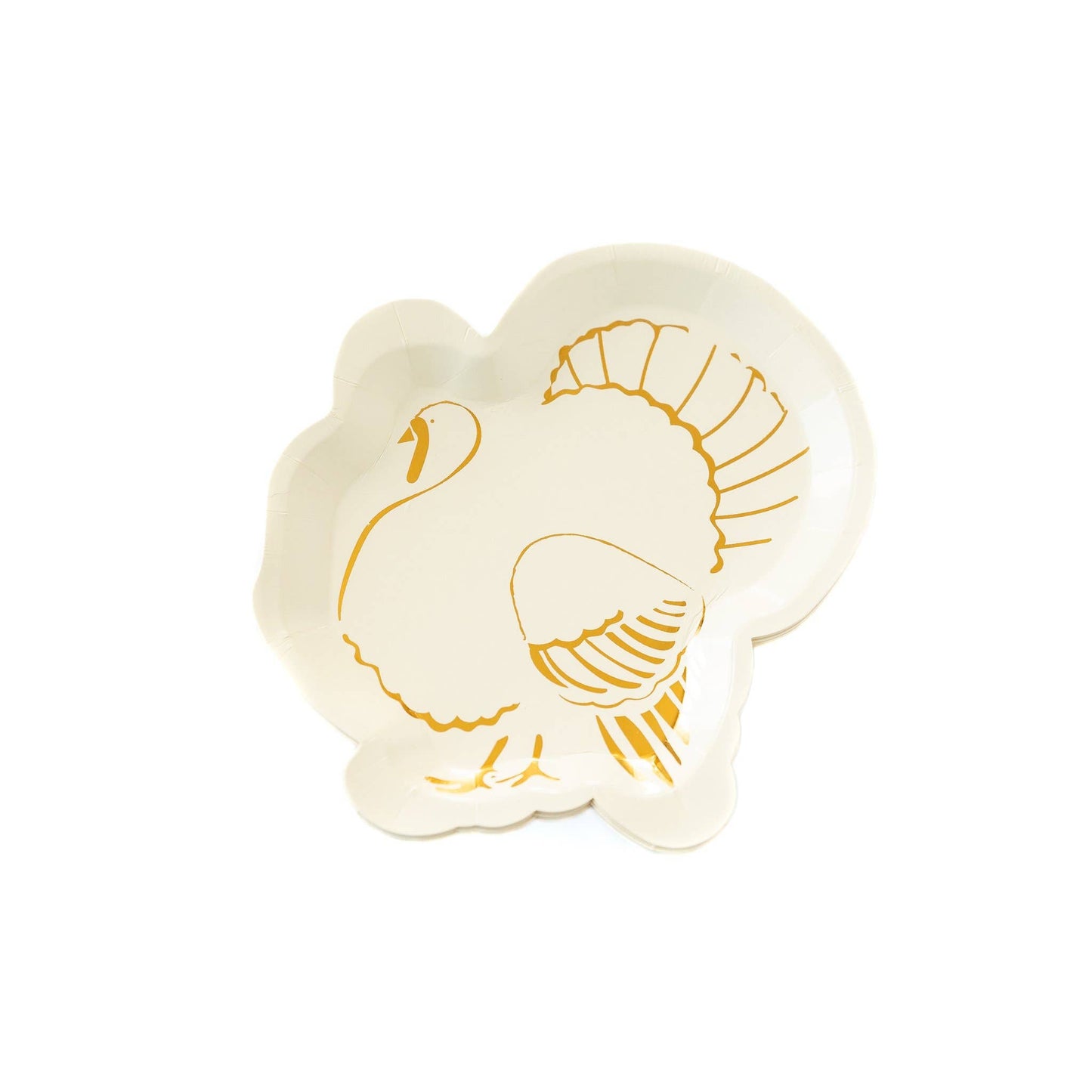 Turkey Shaped Plates (8 ct)