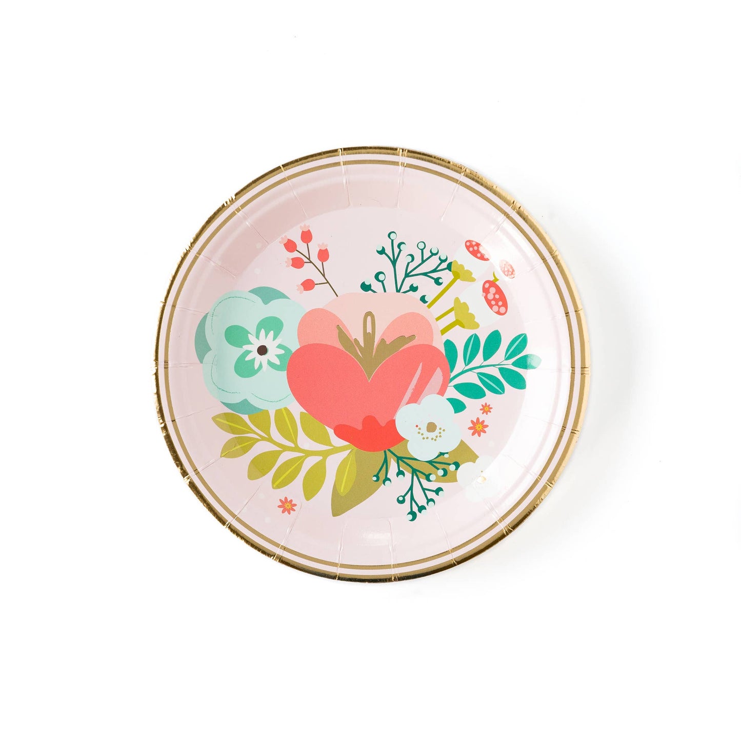 Garden Party Small Floral Plate