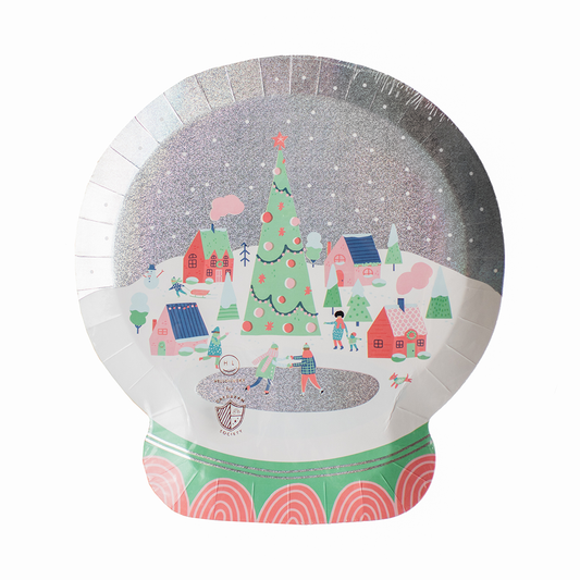 Snow Day Large Plates (8 Pack)