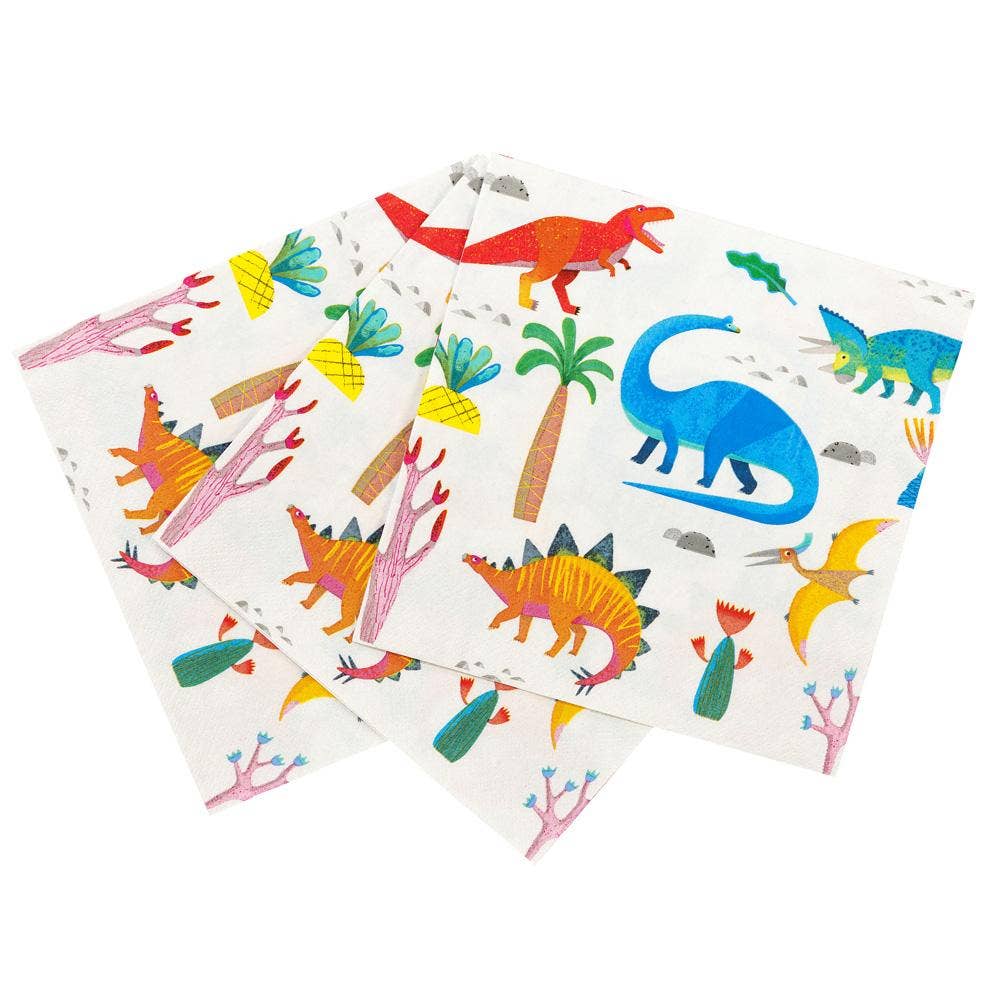 Party Dinosaur Napkins (20 pk)
