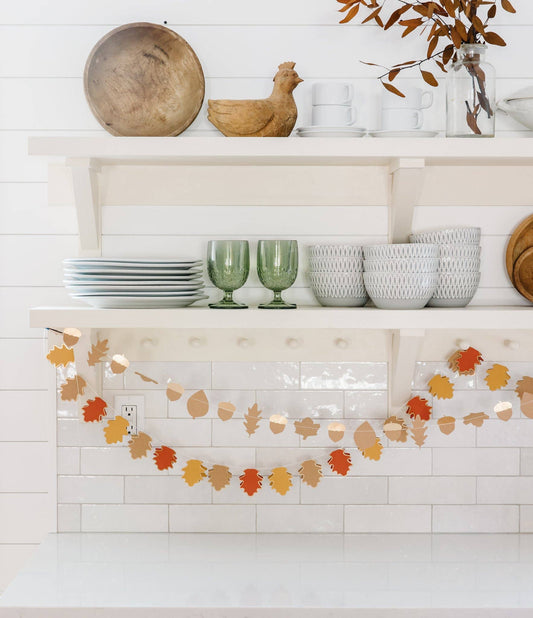 Harvest Mini Leaves Banner Set (Set of 2)