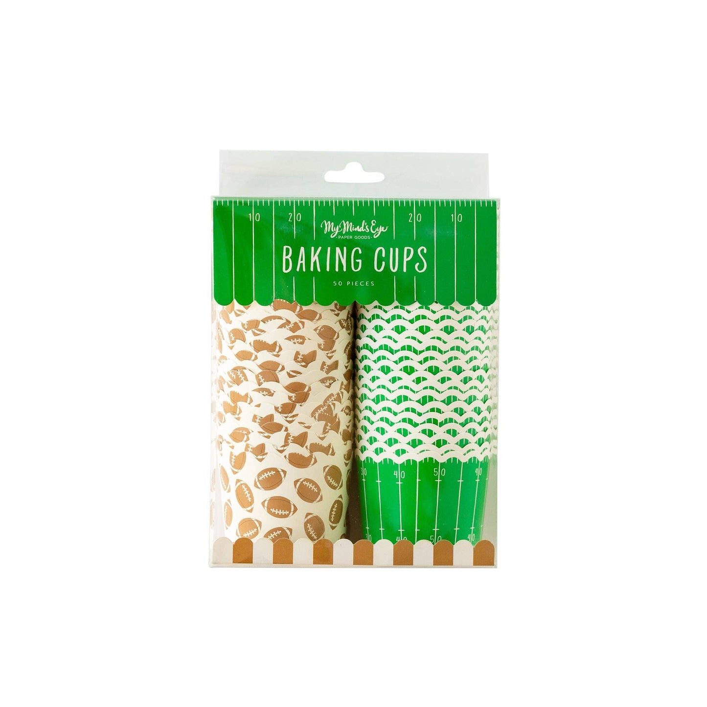 Football Food and Treat Cups (50 Count)