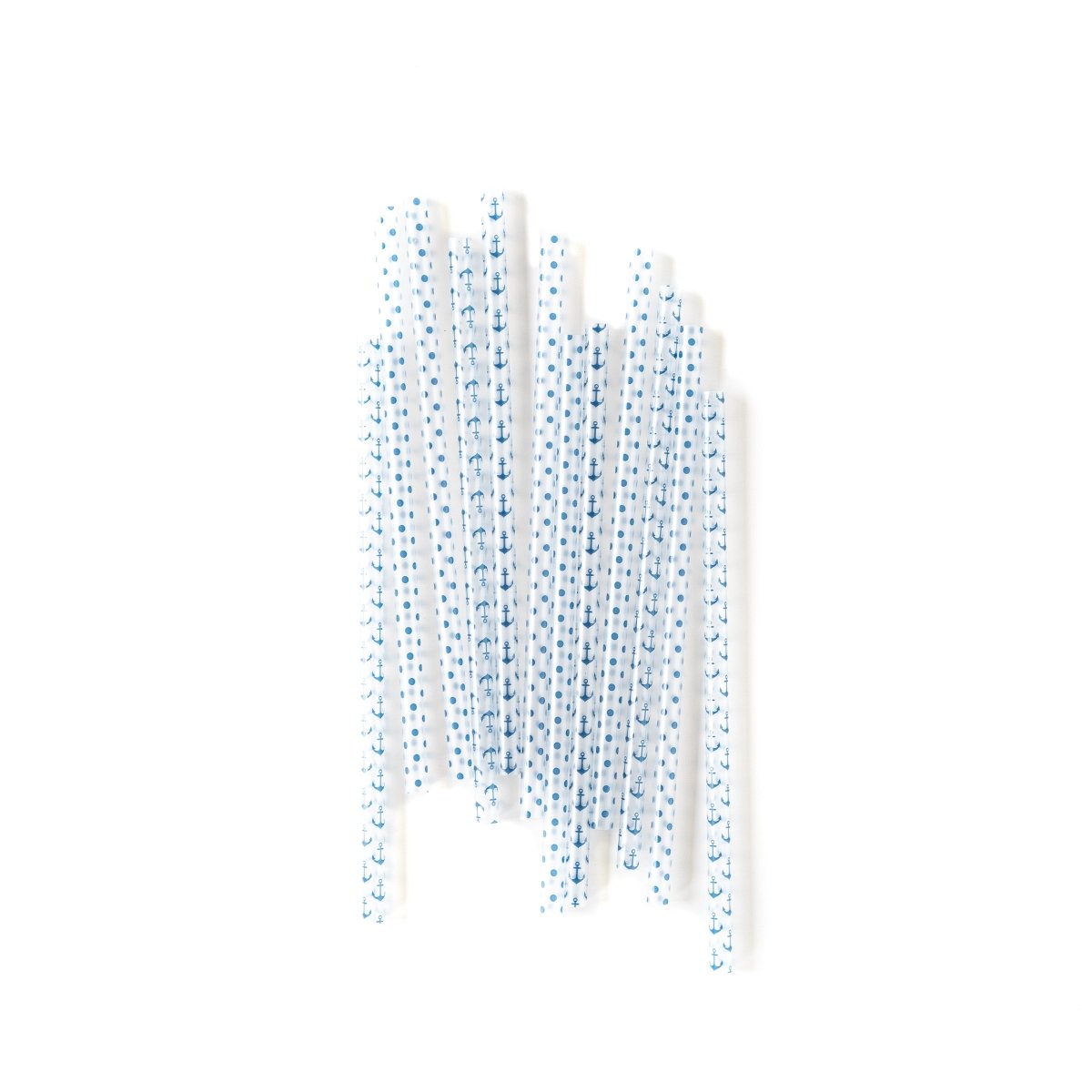 Nautical Reusable Straws (12 pk)