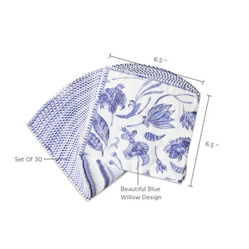 Blue Willow Paper Napkins (30 pk)