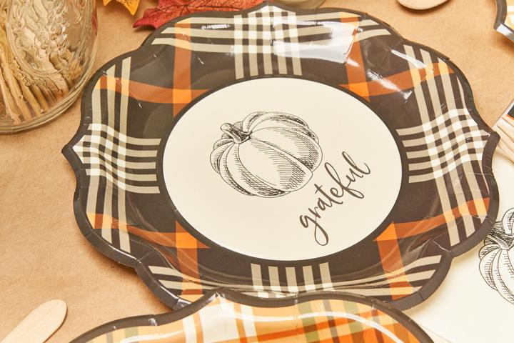 Rustic Harvest Small Plate (8 pk)