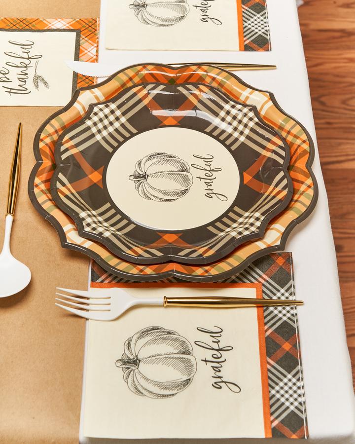 Rustic Harvest Small Plate (8 pk)