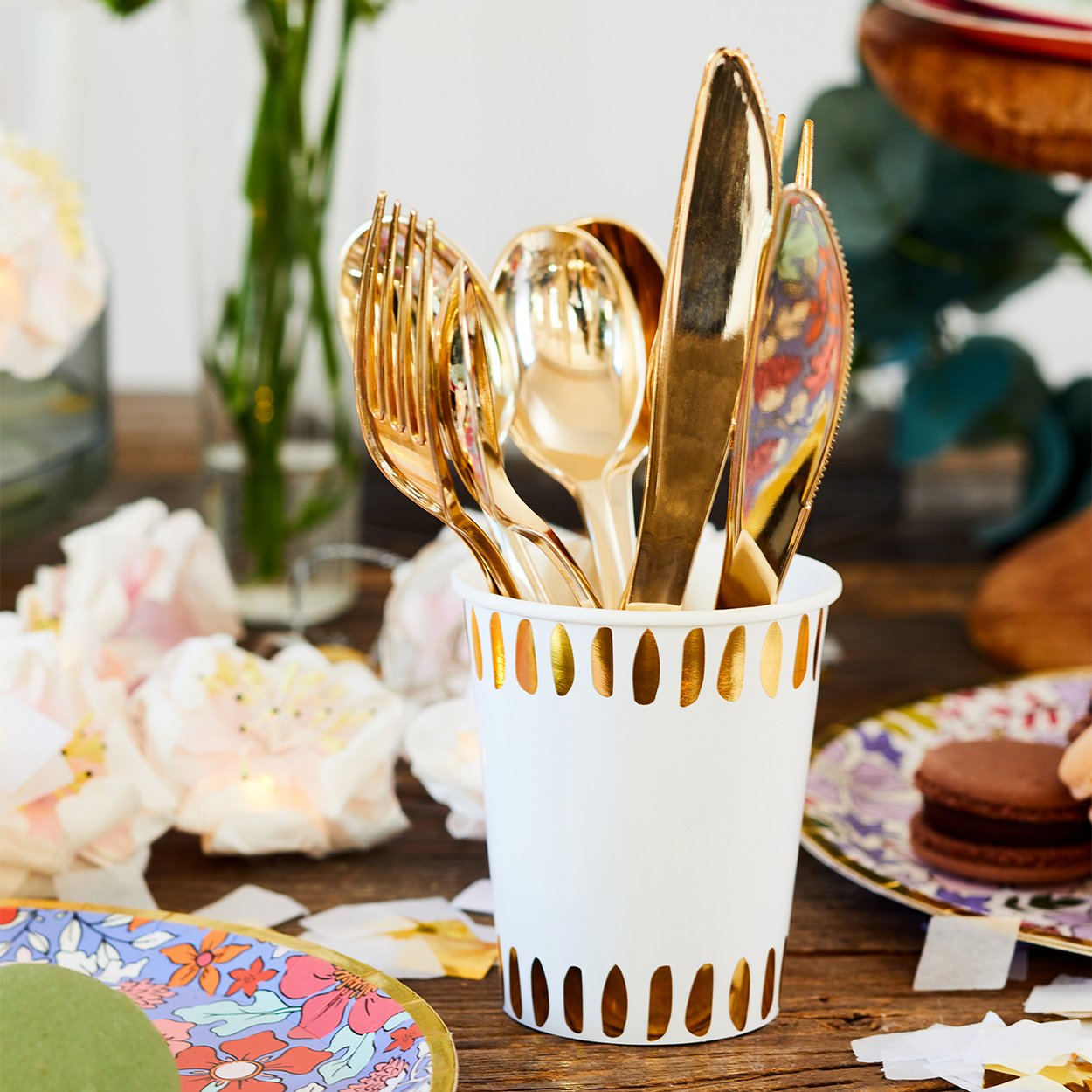Gold Cutlery (Set for 10)