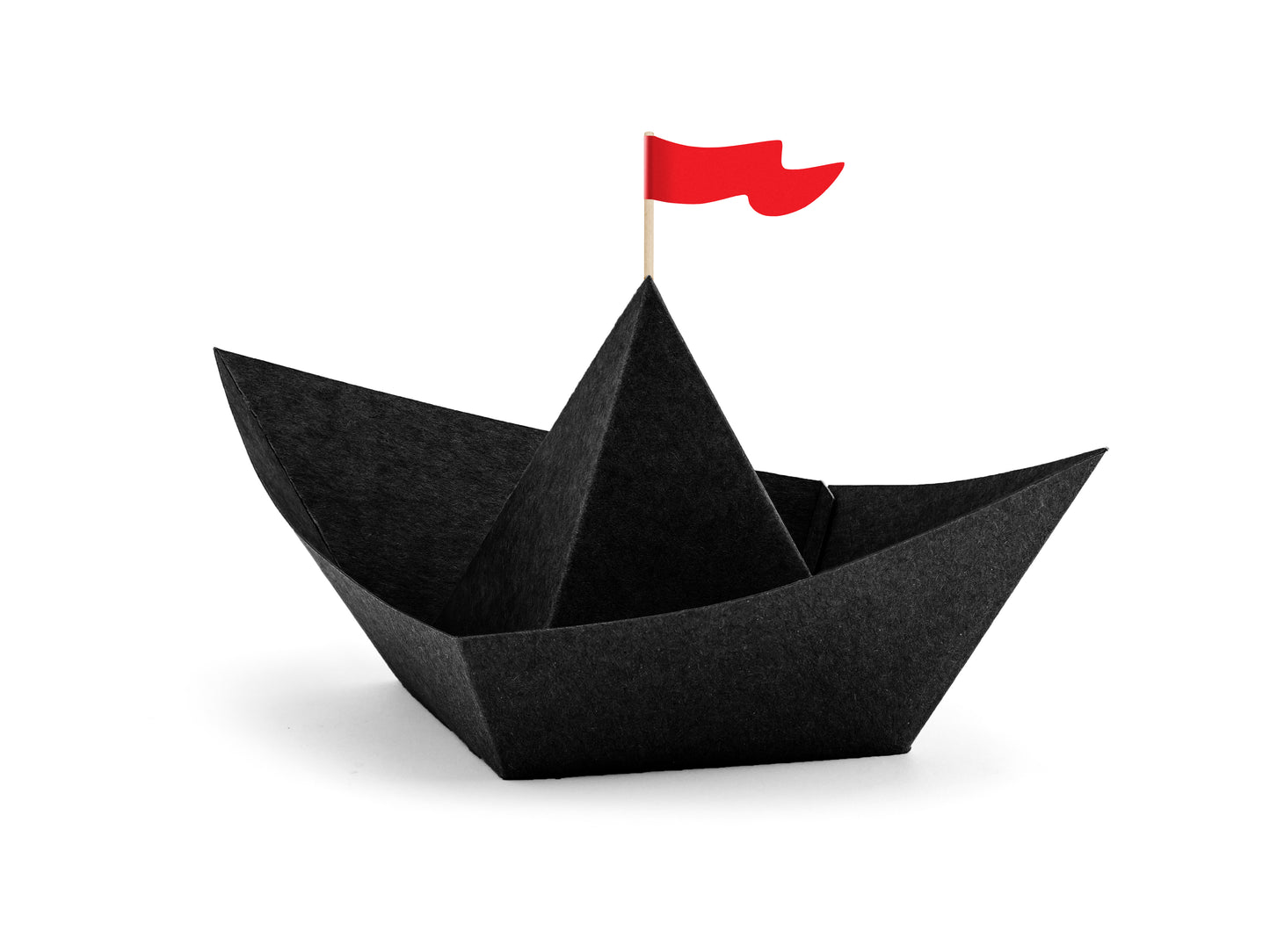Pirate Party Black Boat Centerpiece Decoration