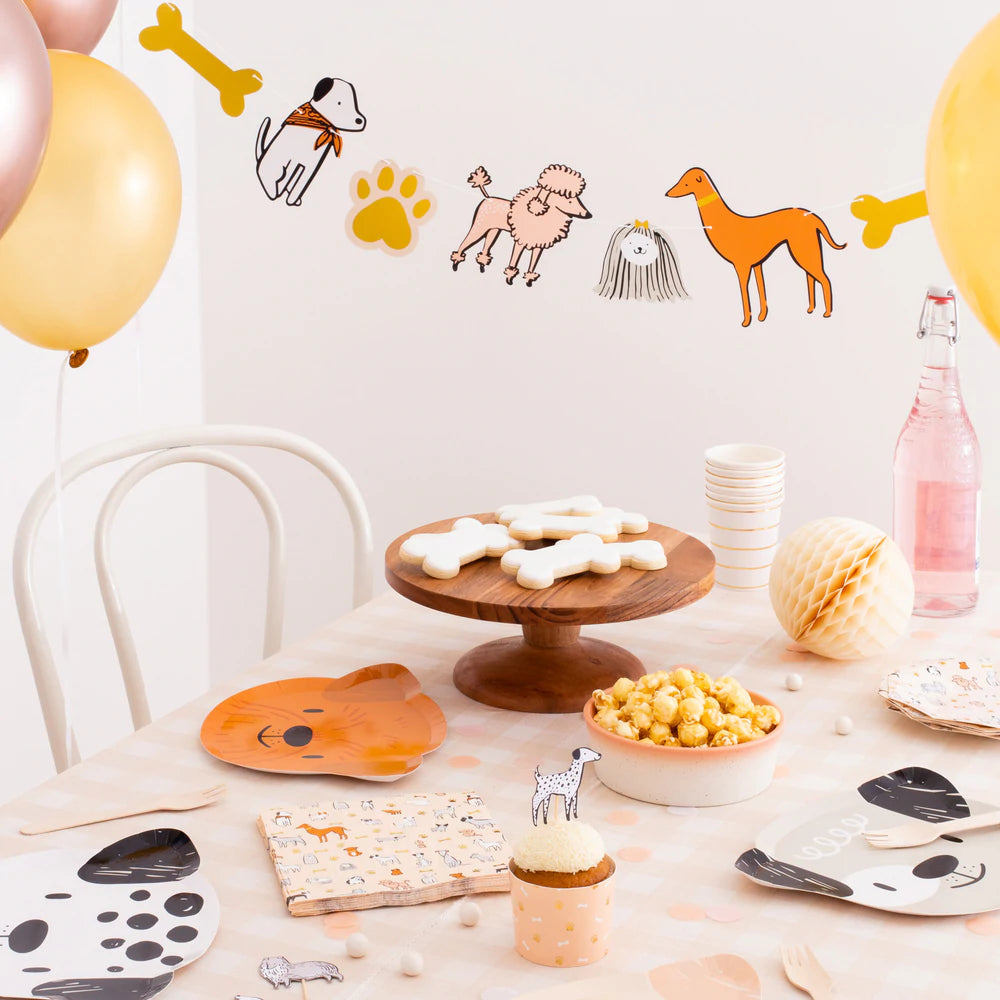 Bow Wow Cupcake Decorating Set (24 Sets)