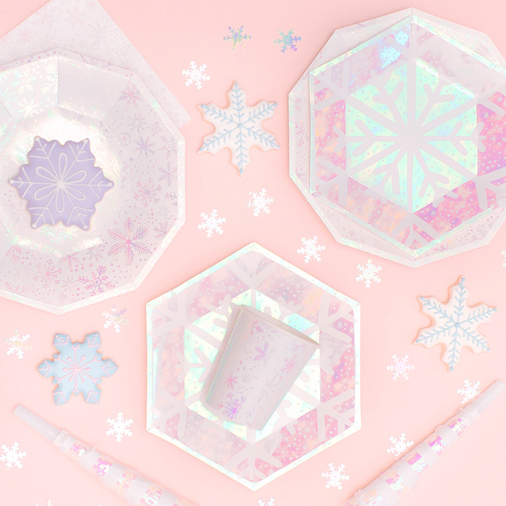 Frosted Snowflake Napkins (16 pk)