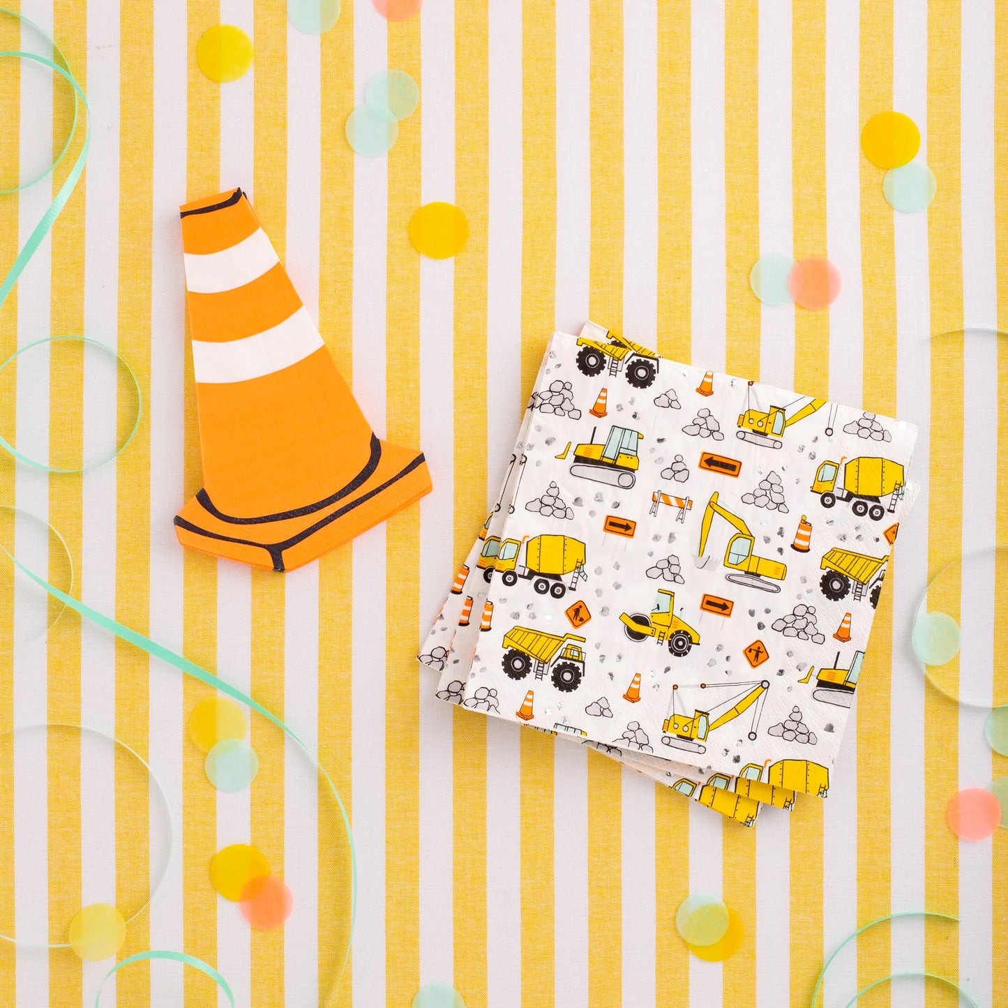 Under Construction Napkins (16 Pack)