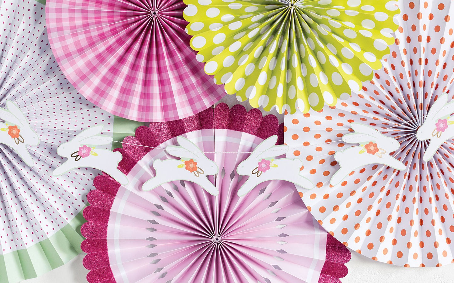 Floral Bunny Banner