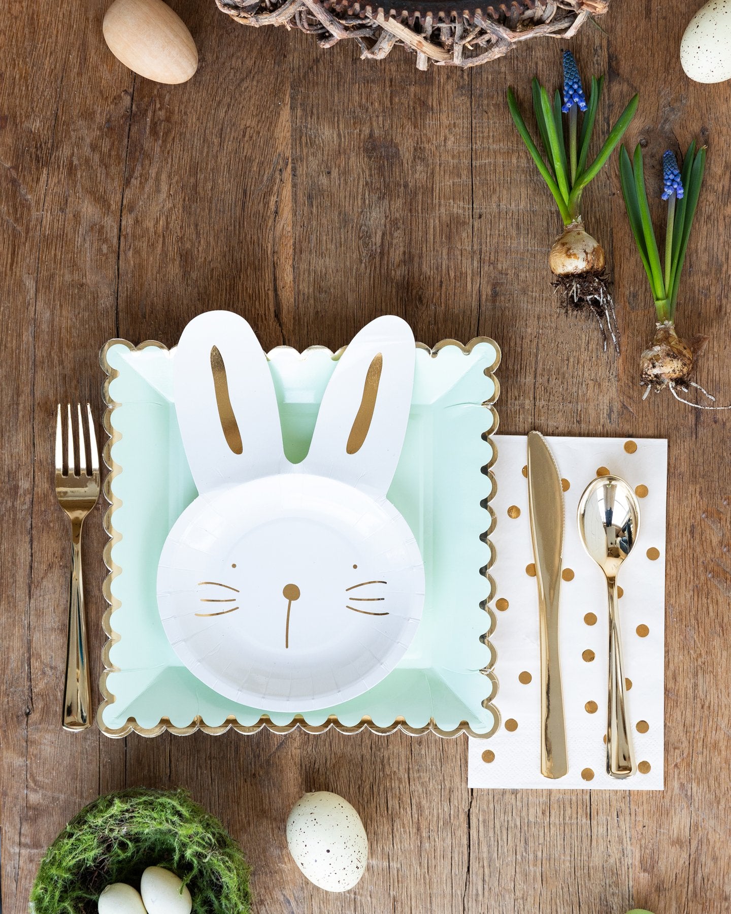 Bunny Paper Plates (8 pk)