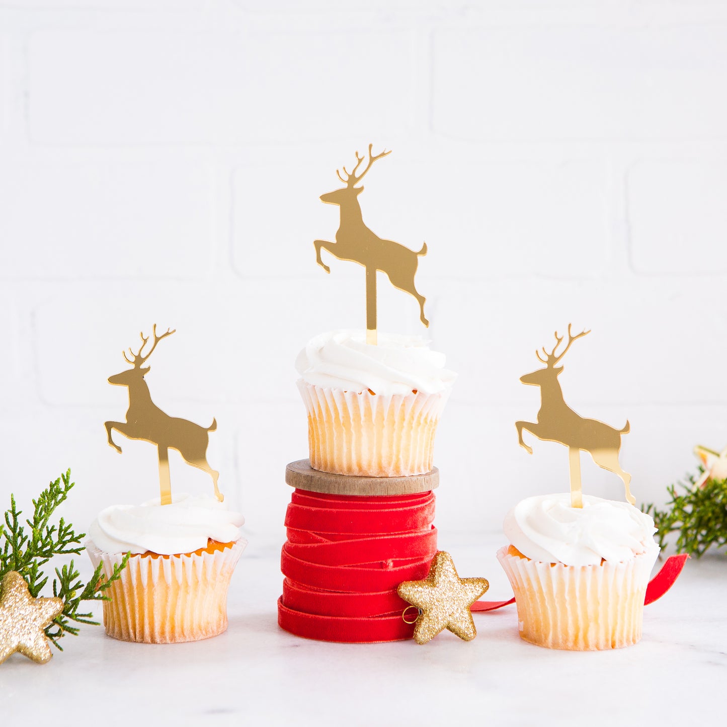 Reindeer Cupcake Topper