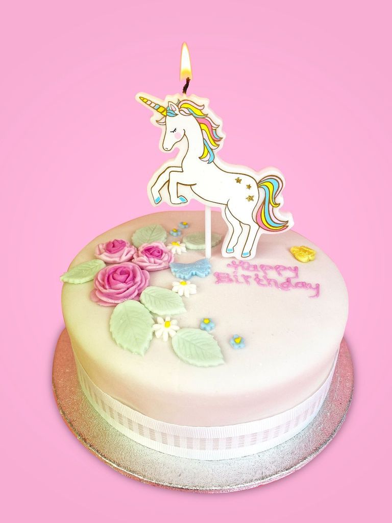 We Heart Unicorns Unicorn Candle