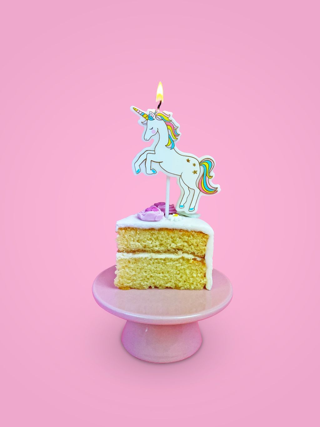 We Heart Unicorns Unicorn Candle