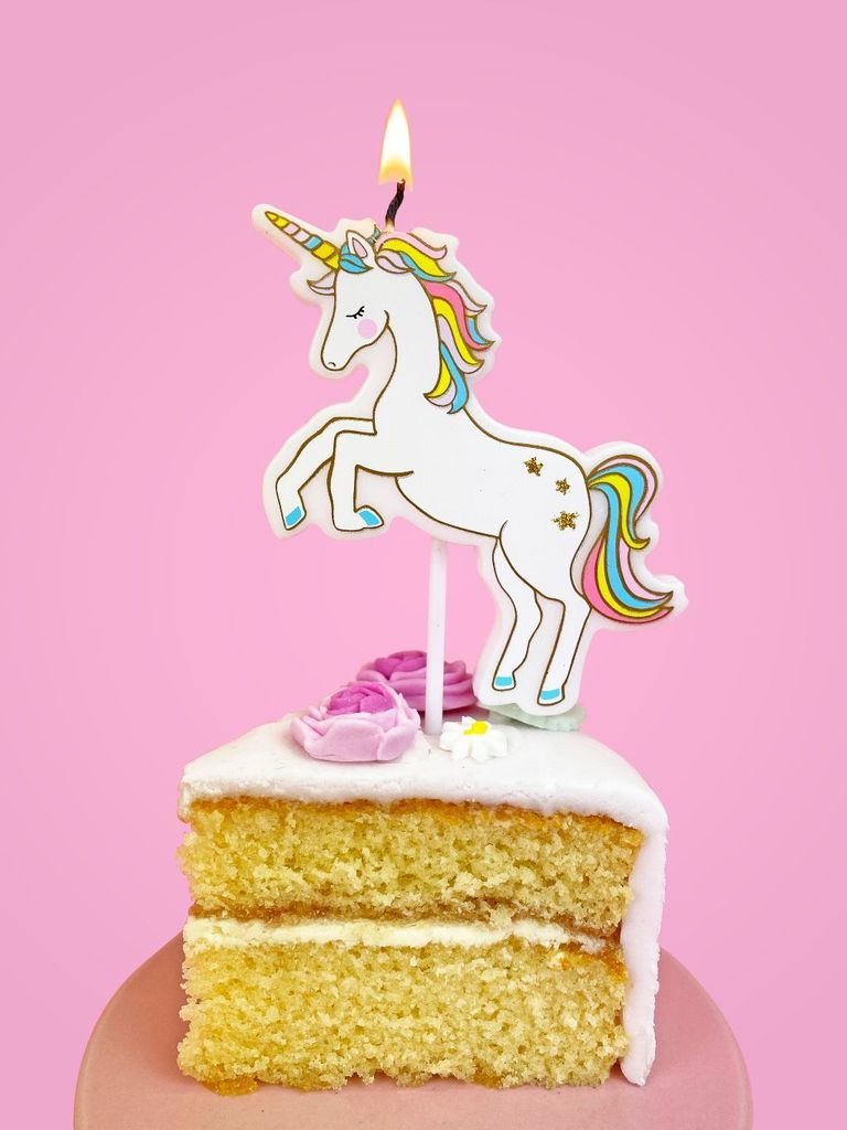 We Heart Unicorns Unicorn Candle