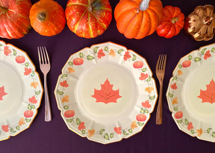 Thankful Dinner Plates (8 Count)