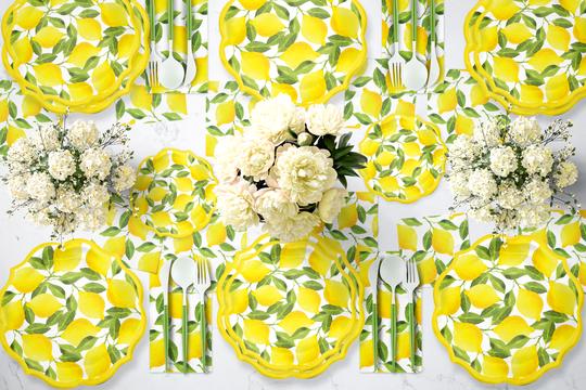 Lemons Guest Towel Napkins (16 pk)