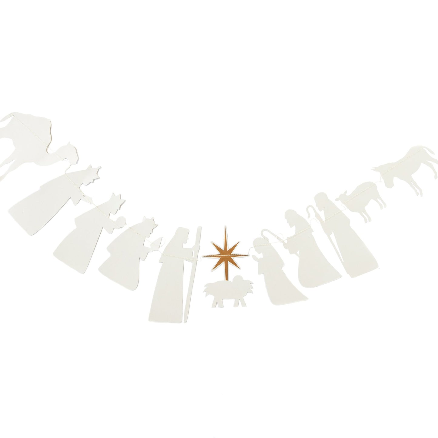 Silent Night Nativity Icon Banner (1 ct)
