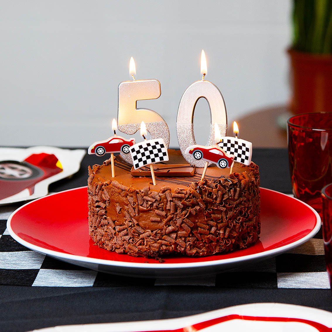 Party Racer Candles (5 pk)
