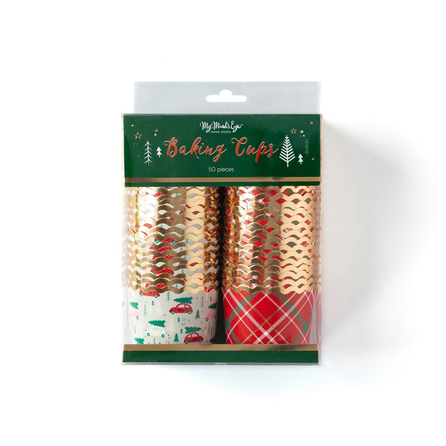 Retro Cars & Plaid Baking and Treat Cups (50 pk)