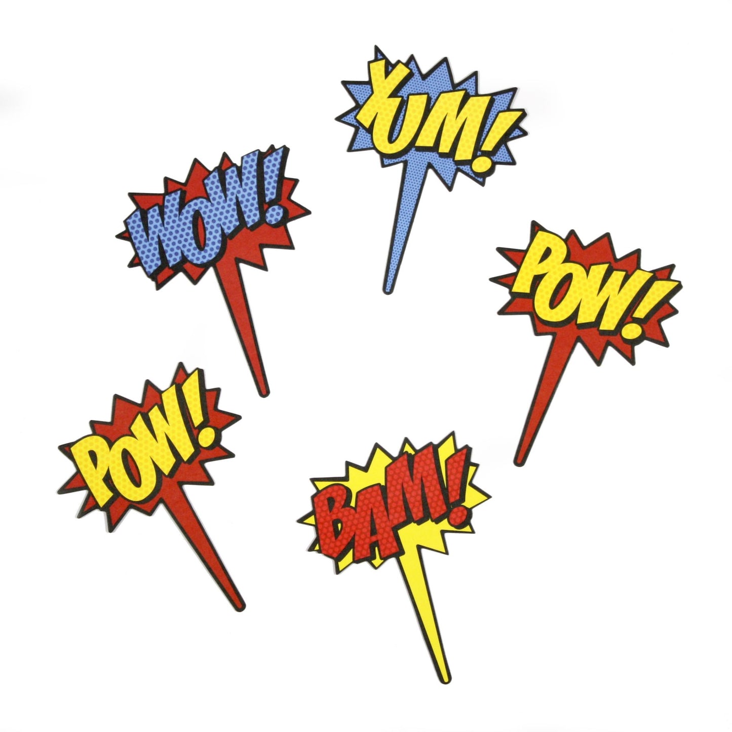 Comic Pop Cupcake Kit (12 pk)
