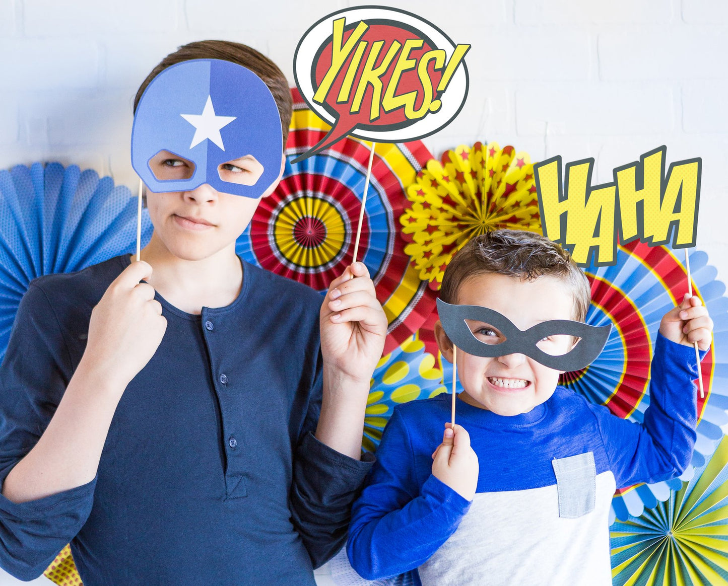 Comic Pop Photo Props (10 pk)