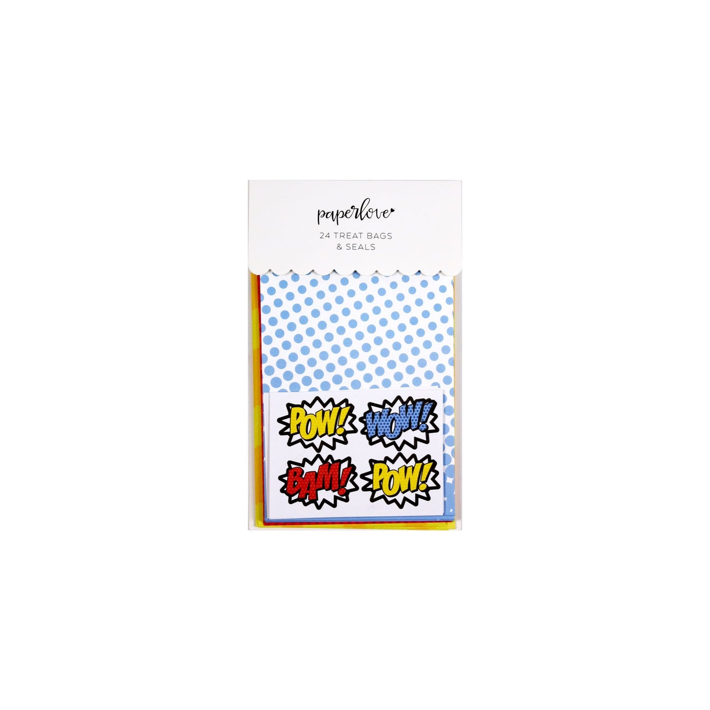 Comic Pop Treat Bags (24 pk)