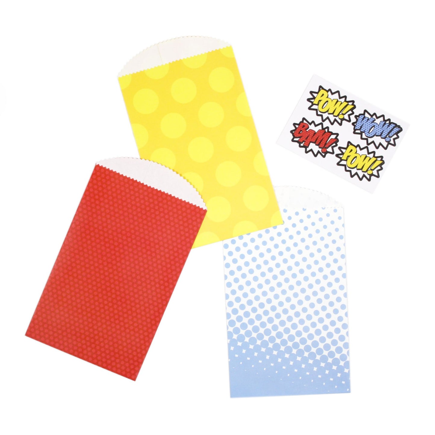 Comic Pop Treat Bags (24 pk)
