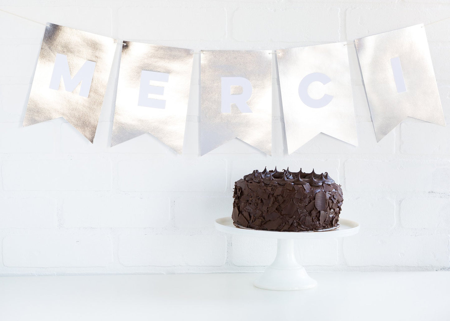 Paper Love Chrome "Create Your Own" Letter Banner