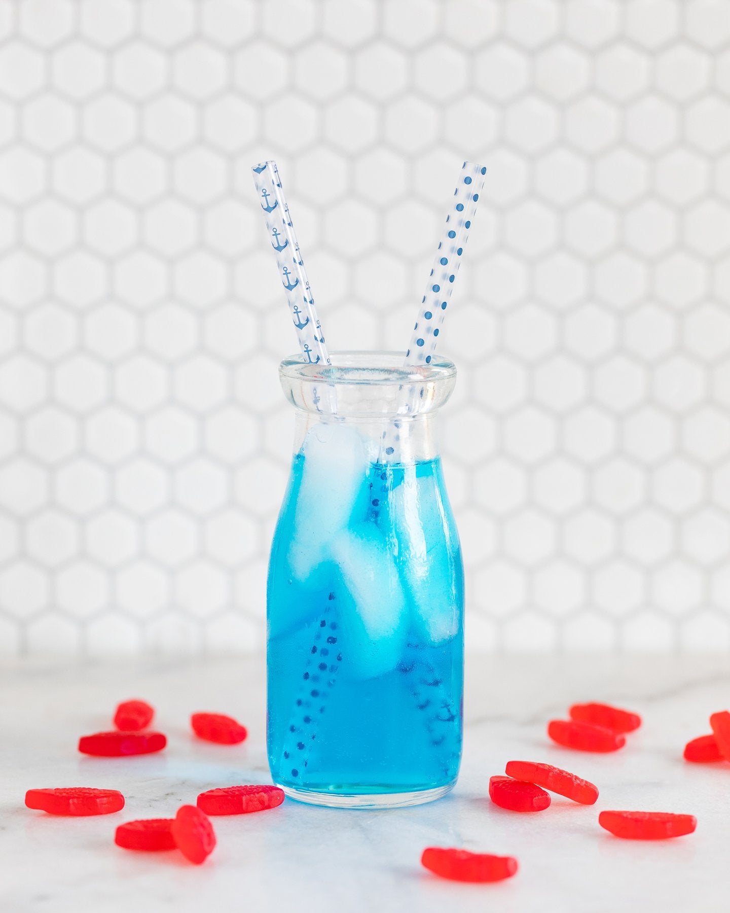 Nautical Reusable Straws (12 pk)