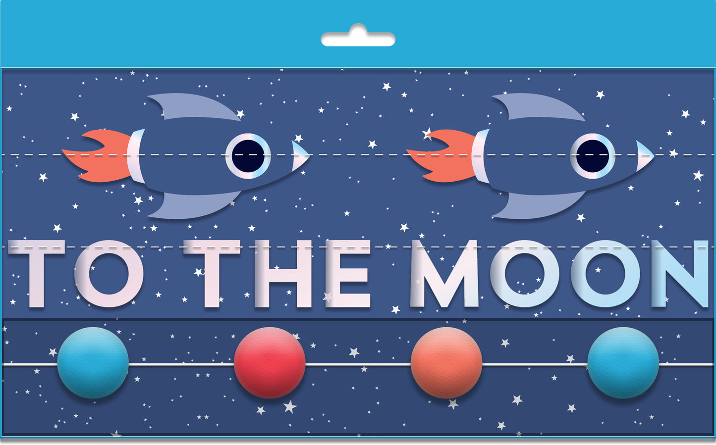 Space Rocket Mini-Banner