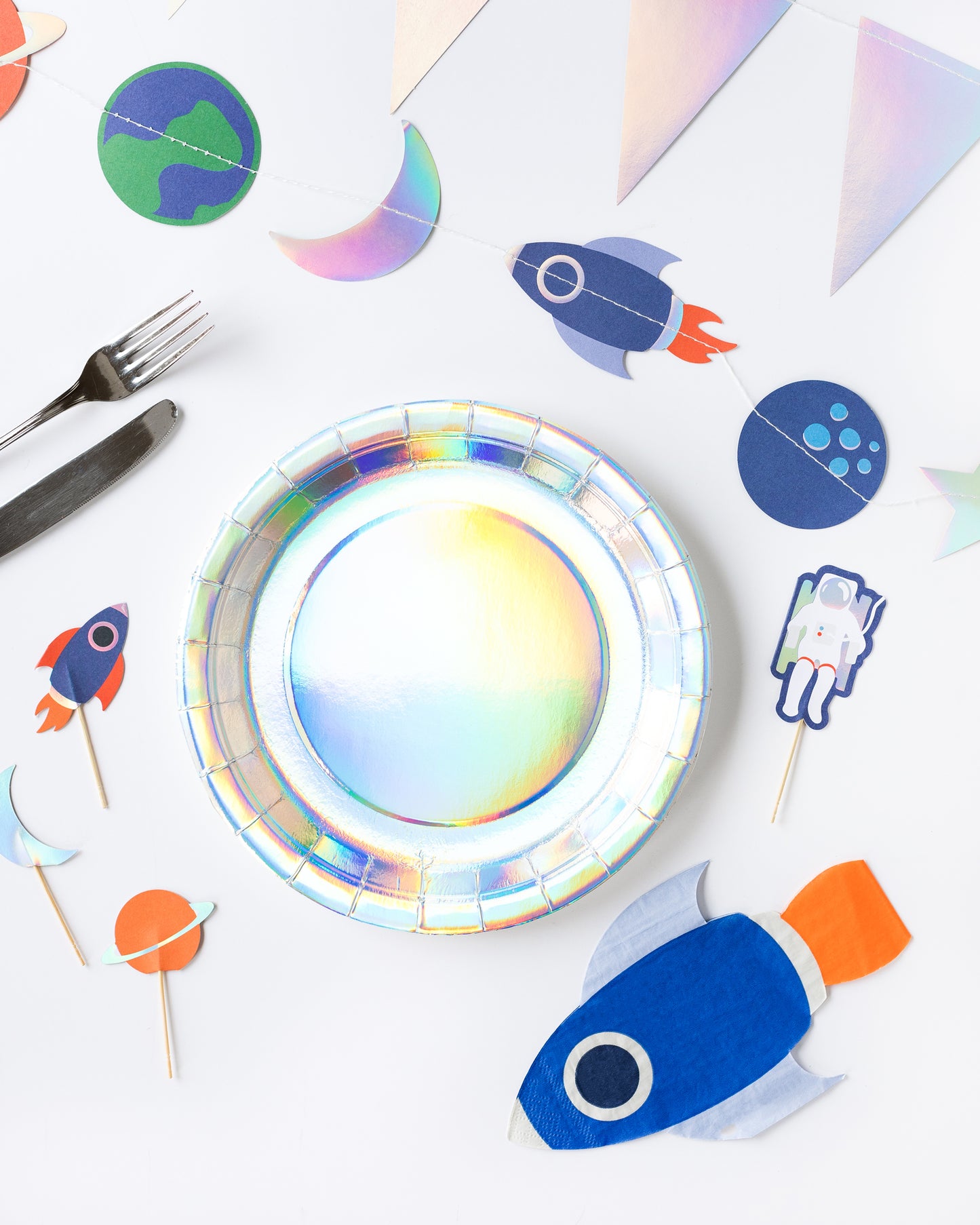 Holographic Plates (12 pk)