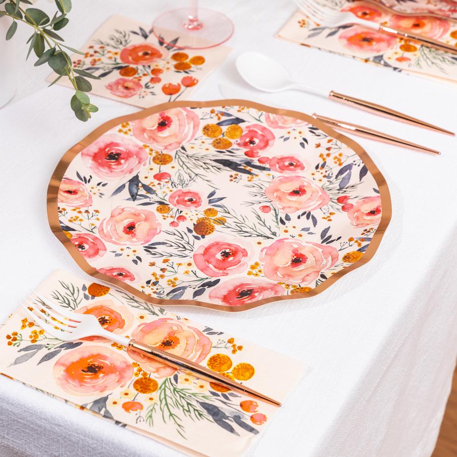 Blush Bouquet Cocktail Napkins (20 pk)