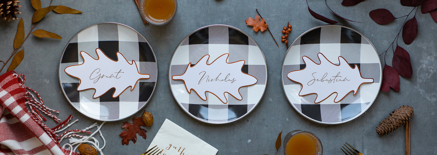 Harvest Leaf Place Cards (8 pk)