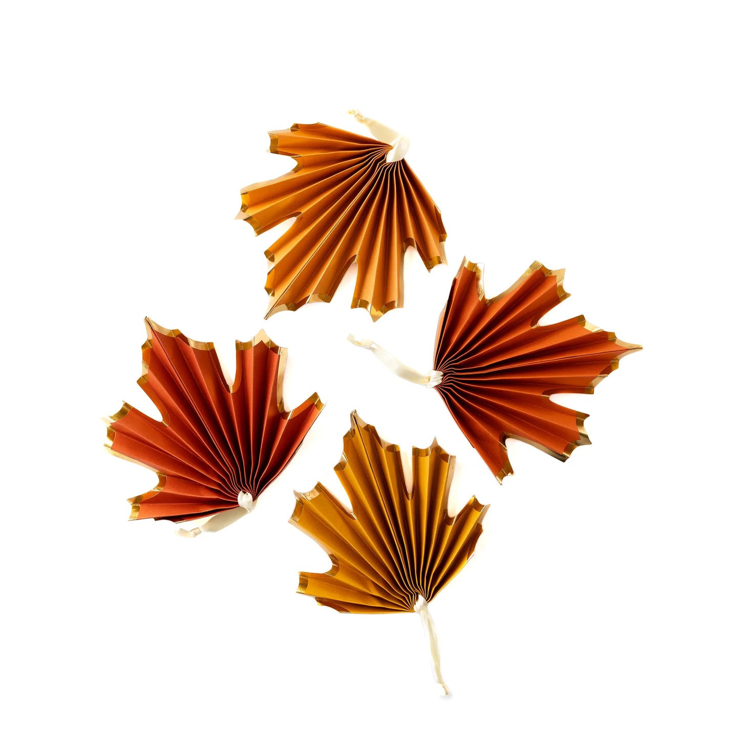 Harvest Falling Leaves Fan Banner