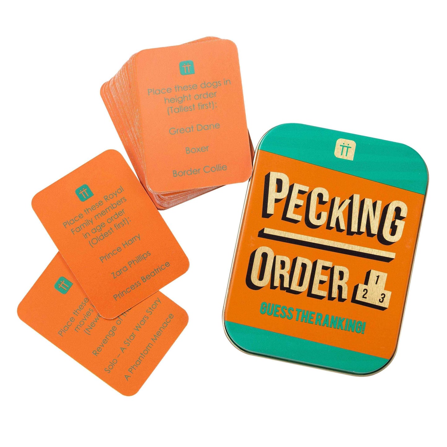 Pecking Order in a Tin Game