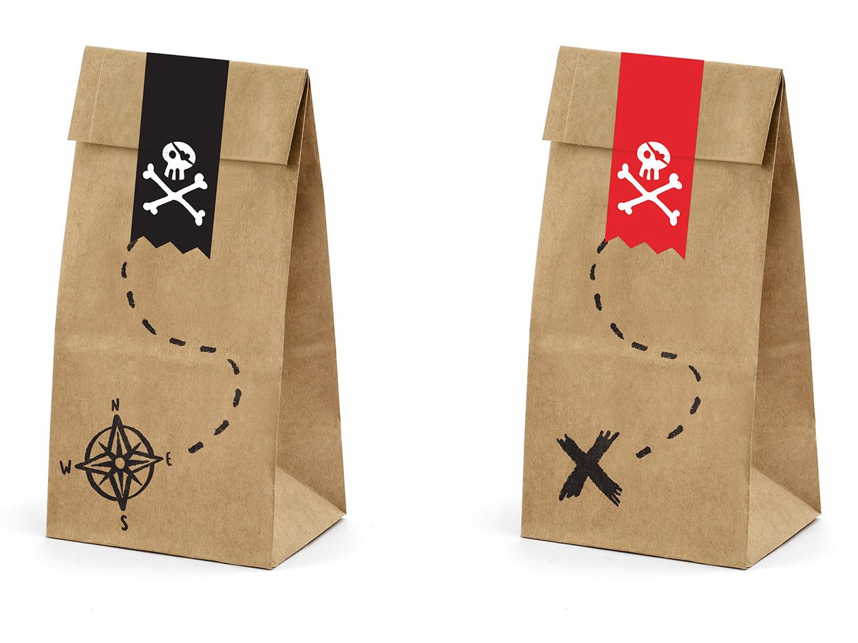 Pirate Treat Bag Set (6 pk)