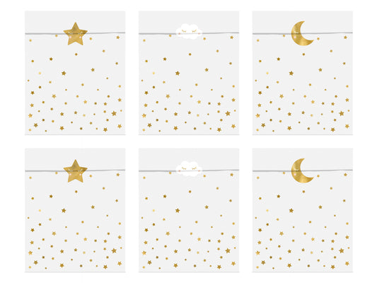Little Star Treat Bags and Seals (6 pk)