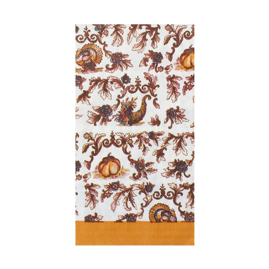 Turkey Toile Guest Napkin (16 pk)