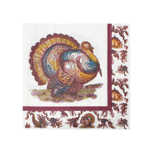 Turkey Toile Napkin (16 pk)