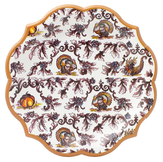 Turkey Toile Small Plates (8 pk)