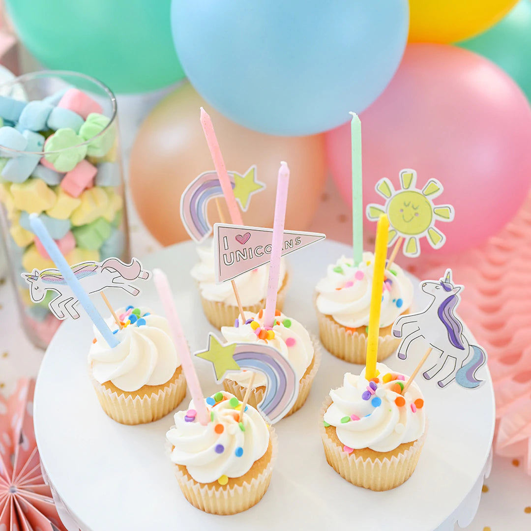 Unicorn Dreams Mini Toppers (10 pk)