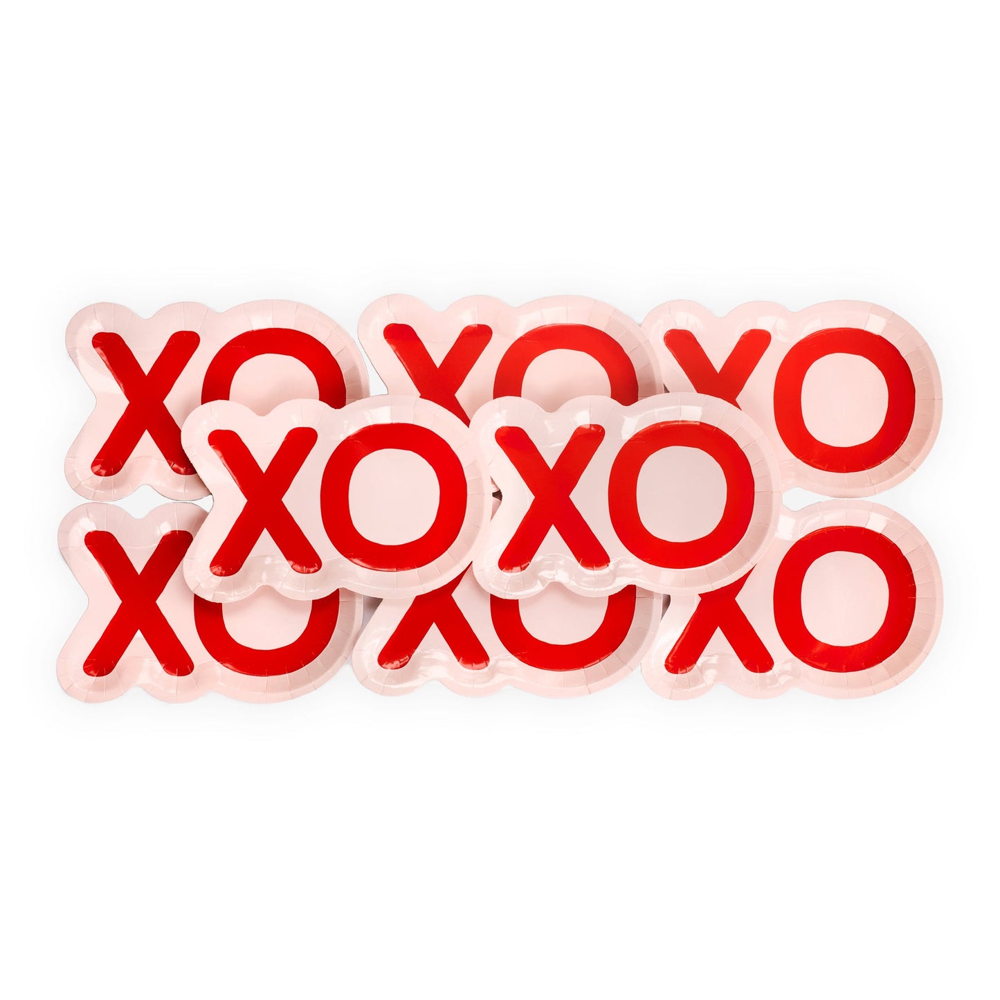 XOXO Shaped Plates (8 ct)