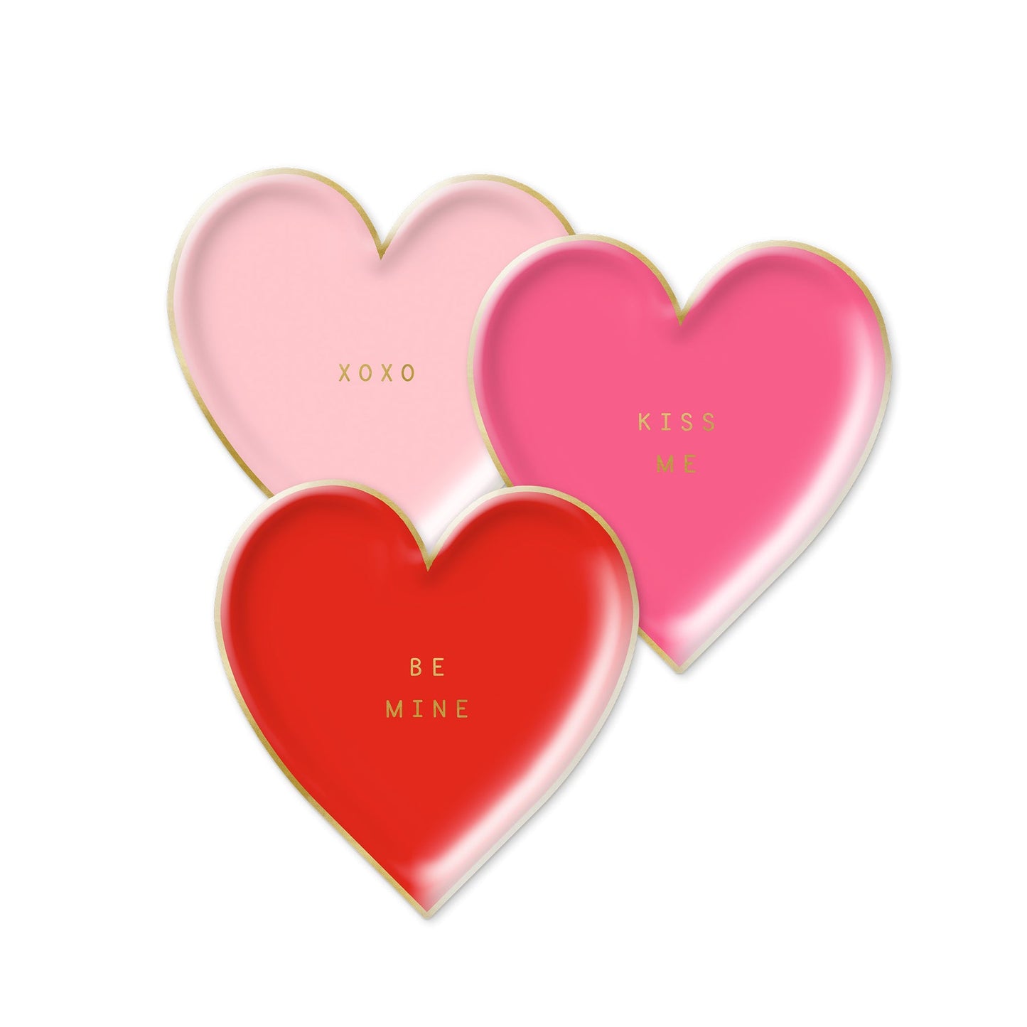 Conversation Hearts Plates (9 Count)